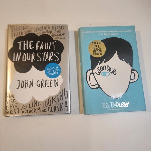 John Green 'The Fault in Our Stars' & R.J. Palacio 'Wonder' Books - Picture 2 of 10
